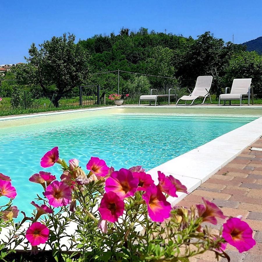 Agriturismo "Veritas" Bed & Wine Casaleggio Boiro ภายนอก รูปภาพ
